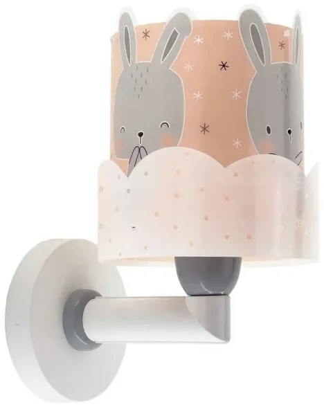 Dalber 61159S - Applique per bambini BUNNY 1xE27/60W/230V arancio