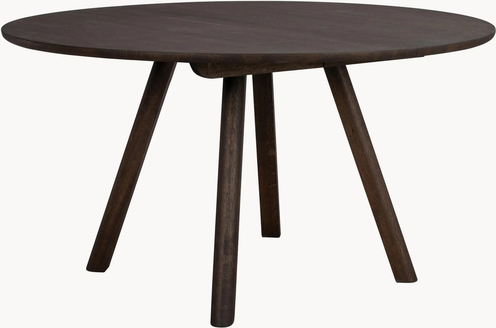 Tavolo rotondo in legno di quercia Clapperton, Ø 140 cm