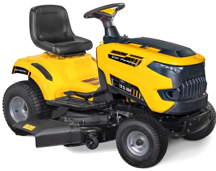 Trattorino tagliaerba a scarico laterale BLUE BIRD TR SL 98M 352CC, motore LONCIN L 98 cm trasmissione meccanica