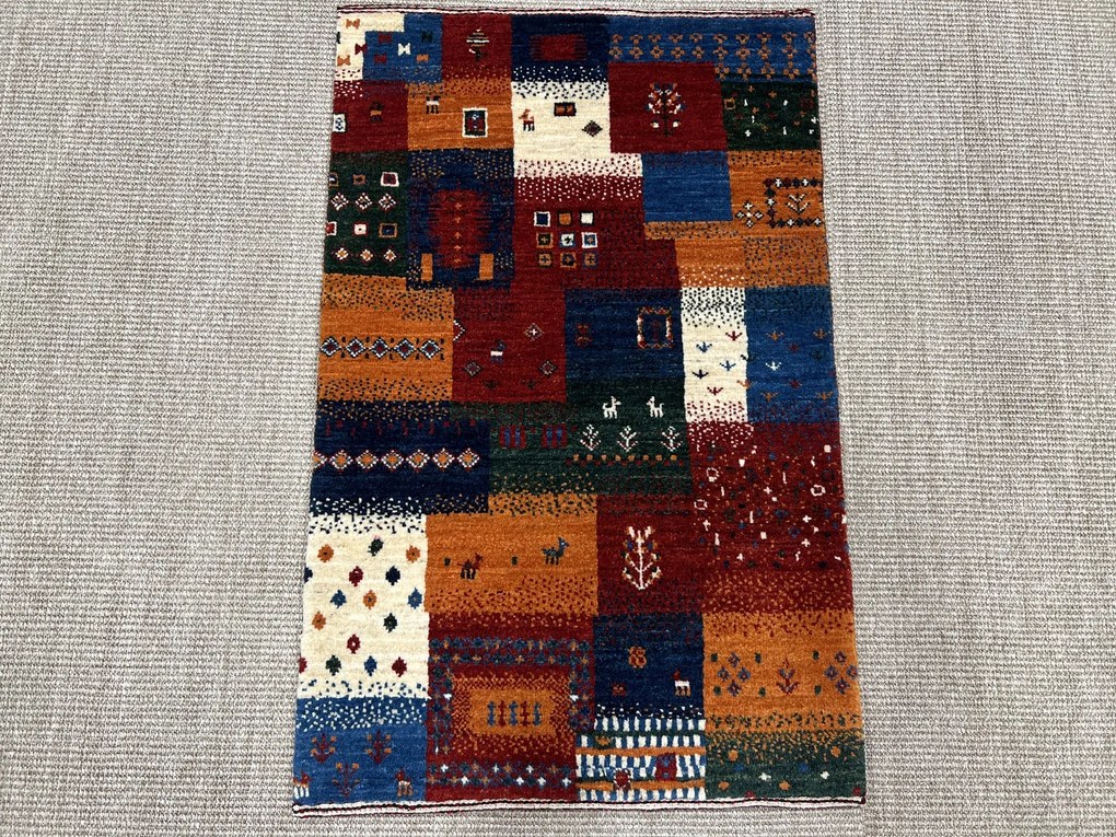 Loribaft Tappeto 60x90 (Iran) Annodato A Mano