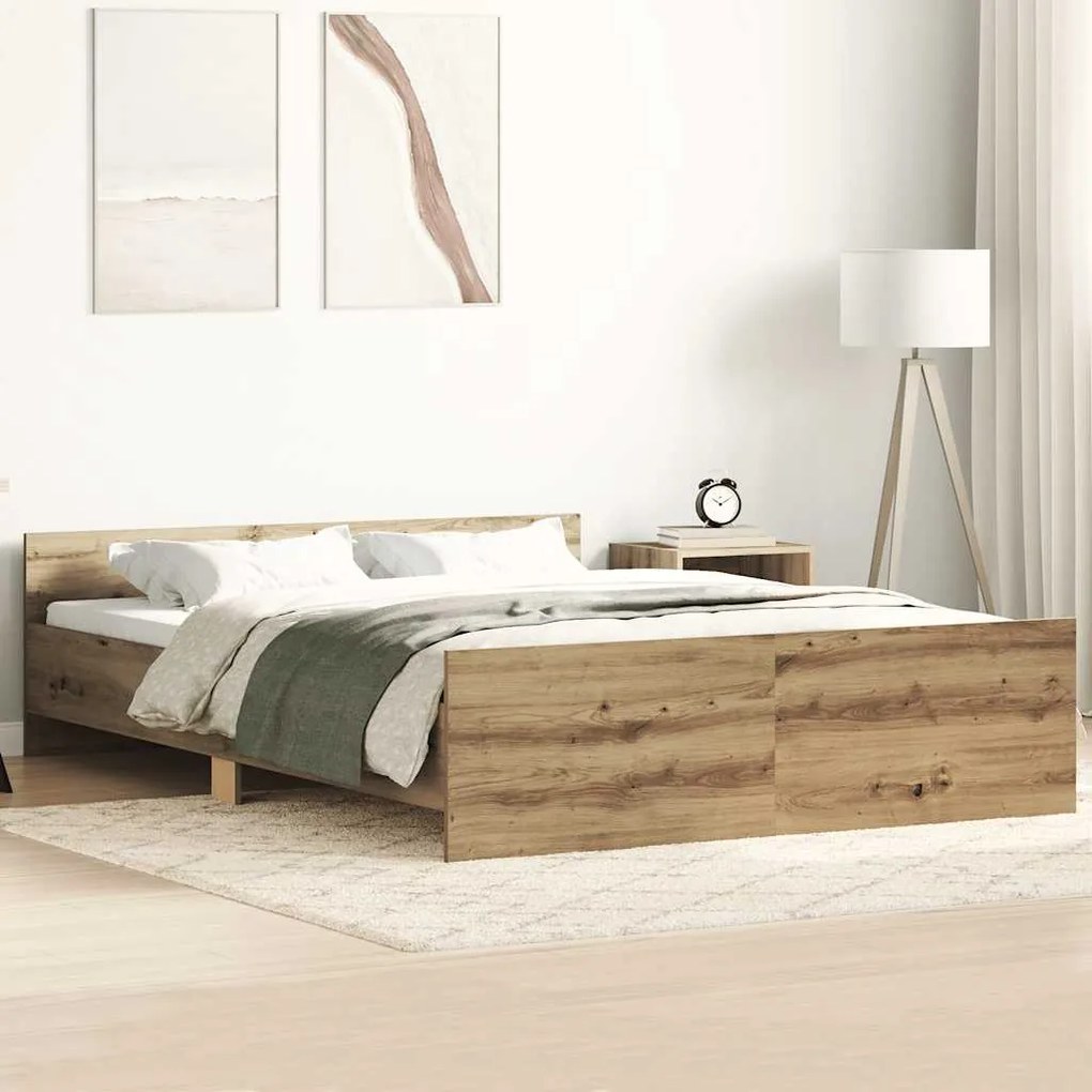Giroletto Senza Materasso Rovere Artigianale 140x190cm /