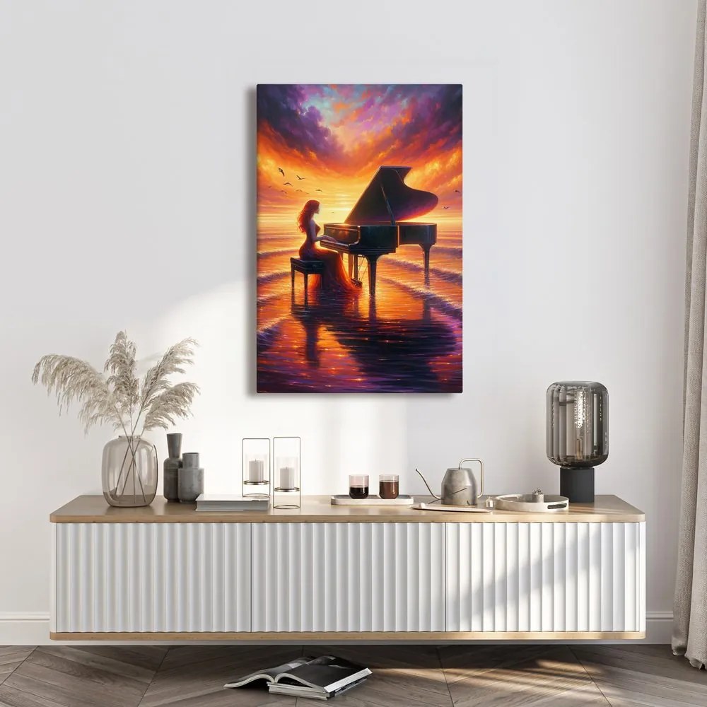 Quadro su tela – Sogni di pianoforte