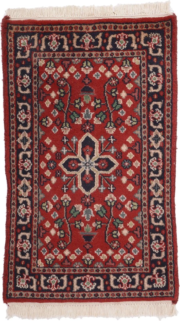 Persian Tappeto 90 x 60 (Indian) Annodato A Mano