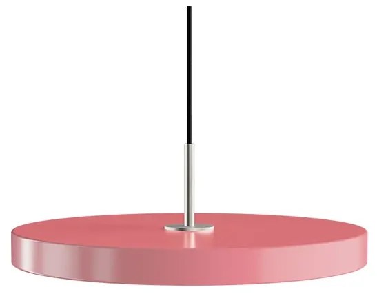 Asteria Plus Lampada a Sospensione Medium Nuance Rose/Acciaio Top - UMAGE