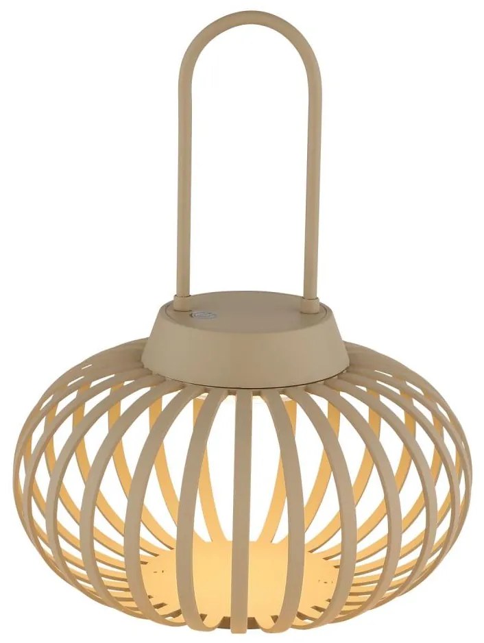 Globo 21035S - Lampada da tavolo ricaricabile a sfioramento con dimmer ALLEGRA LED/1W/3,7V 1500 mAh