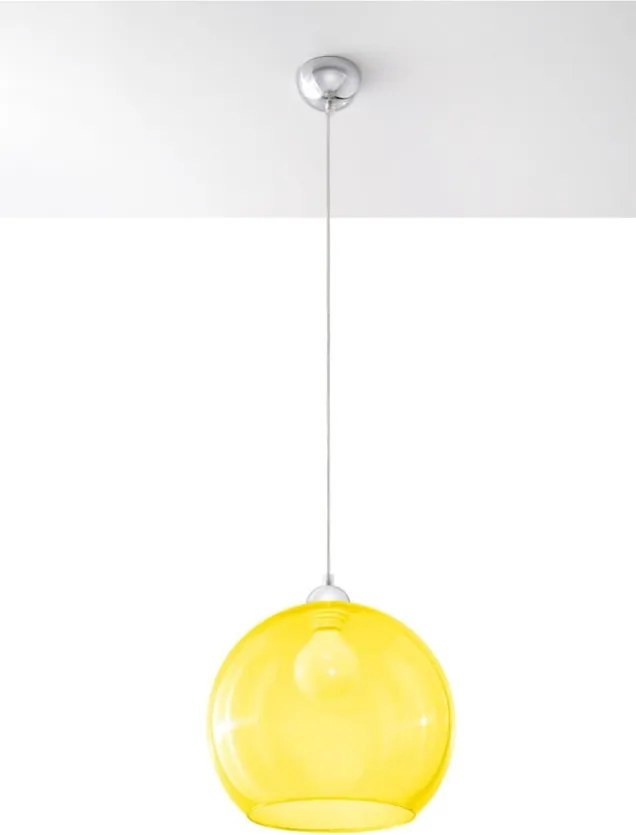 Apparecchio da soffitto giallo Bilbao - Sollux