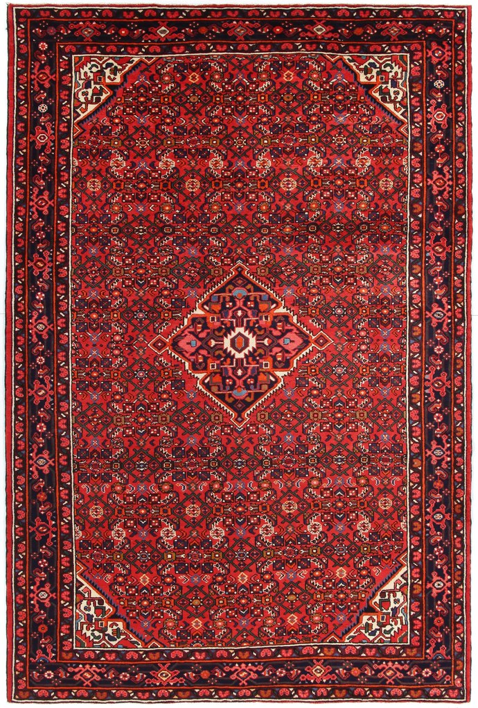 Hamedan Tappeto persiano 330 x 220 (Iran) Annodato A Mano