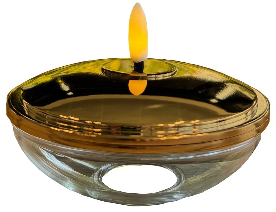 Candela a LED (altezza totale 5 cm) Lia – Sirius