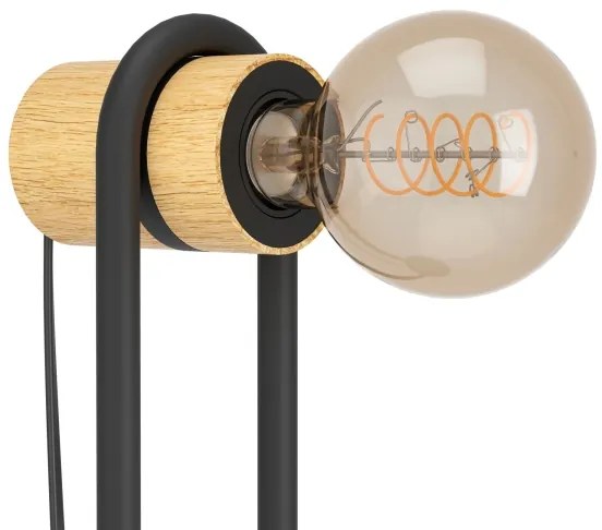 Eglo 43543 - Lampada da tavolo CHIEVELEY 1xE27/28W/230V