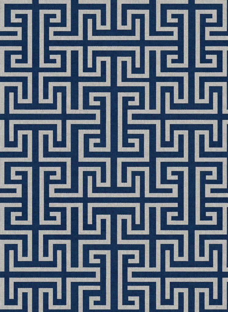 Coordonne Tapete Maze - Navy