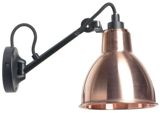 104 Applique da Parete Black/Raw Copper - Lampe Gras