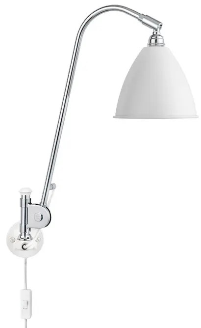 Bestlite BL6 Applique da Parete Ø16 Cromato/Bianco Opaco - GUBI