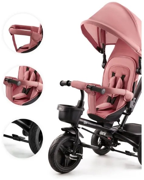 KINDERKRAFT - Triciclo per bambini AVEO rosa