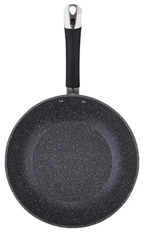 Padella Wok Masterpro Grigio Alluminio Alluminio Forgiato (Ø 28 cm)