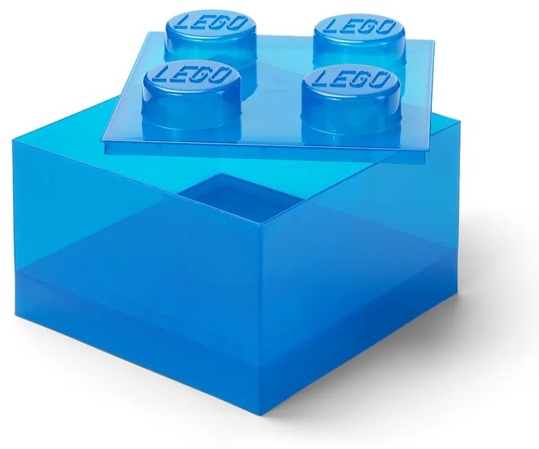 Scatola per bambini blu in plastica 25x25x18 cm – LEGO®