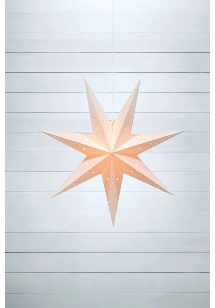 Decorazione luminosa natalizia bianca da appendere Saturnus - Markslöjd