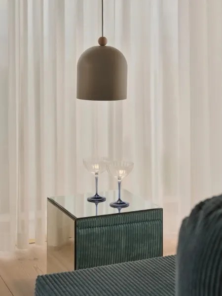 Nordlux - Lampadario a sospensione con cavo GASTON 1xE27/40W/230V beige