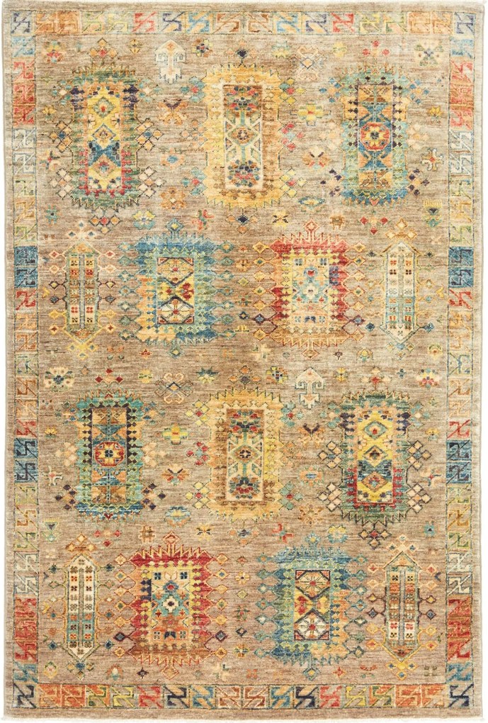 Samarkand Tappeto 180x120 (Pakistan) Annodato A Mano