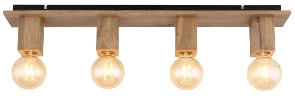 Globo 15655-4D - Plafoniera ERNA 4xE27/60W/230V