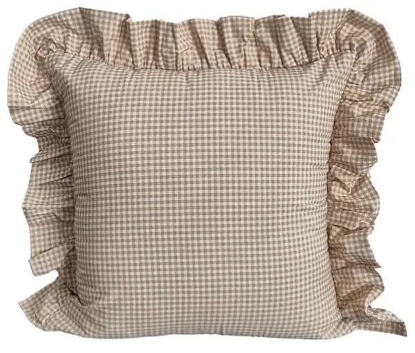 Federa decorativa in cotone 45x45 cm Ruffled – Mila Home