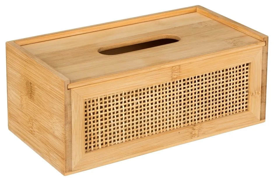 Scatola per fazzoletti in rattan-bambù Allegre - Wenko