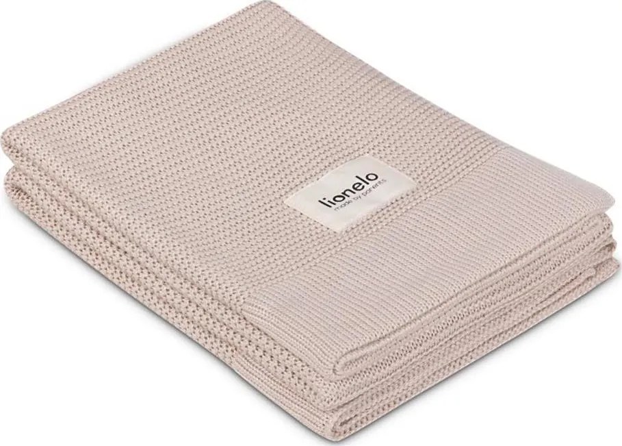 Lionelo - Coperta per bambini BAMBOO BLANKET 75x100 cm Sabbia