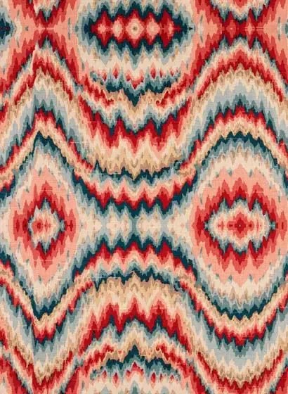 Mindthegap Carta da parati Psychedelic - Red/ Blue