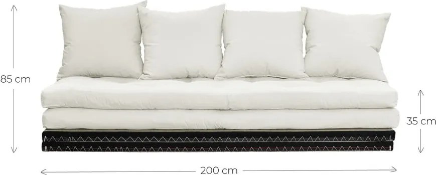 Divano variabile Argilla Marrone Chico - Karup Design