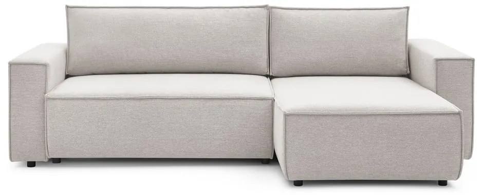 Divano letto angolare beige (variabile) Nihad structural - Bobochic Paris