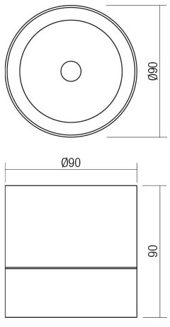 Redo 90627 - Faretto da esterno a LED SHAFT LED/13W/230V IP65, antracite
