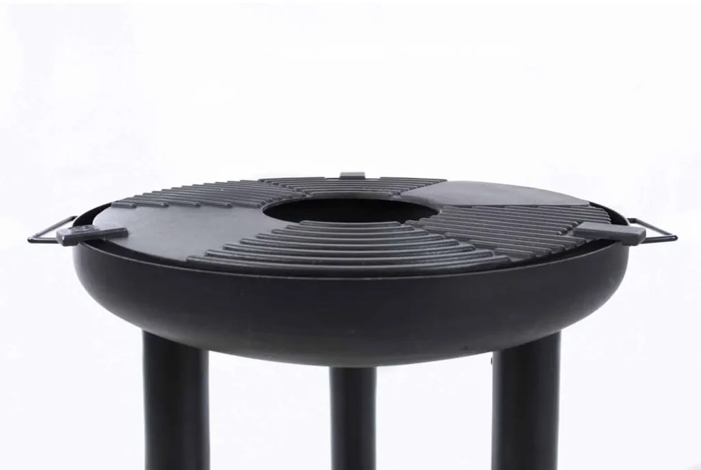 Griglia Per Barbecue Nero İn Acciaio /