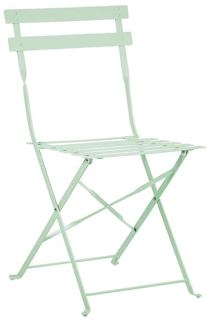 Set da balcone acciaio menta FIORI Beliani