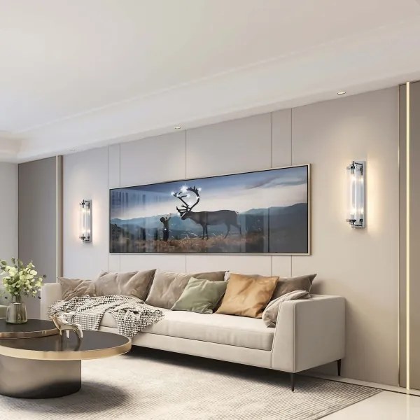 Applique LORENZO 2xE14/40W/230V cromo lucido