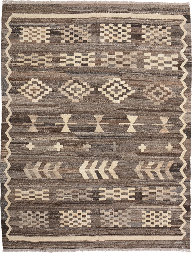 Kilim Tappeto 200x150 (Pakistan) Annodato A Mano