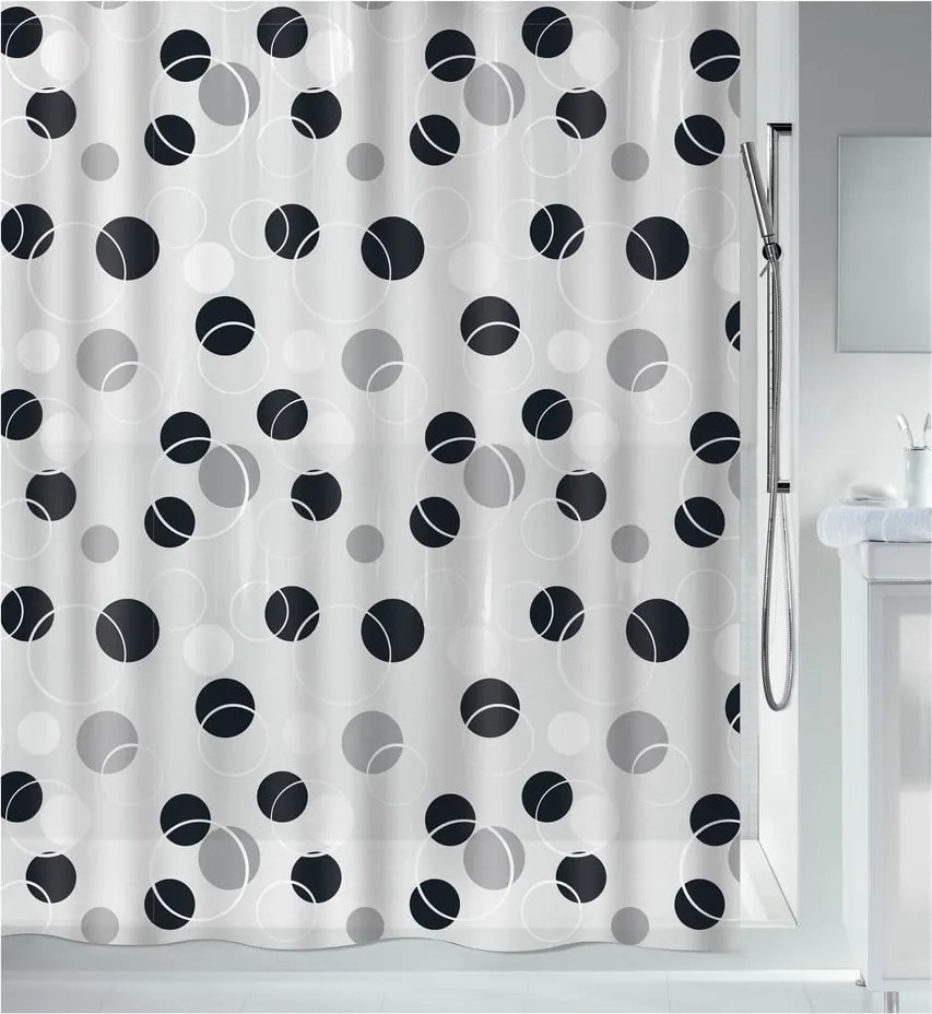 Tenda per doccia 180x200 cm Bubble – Spirella