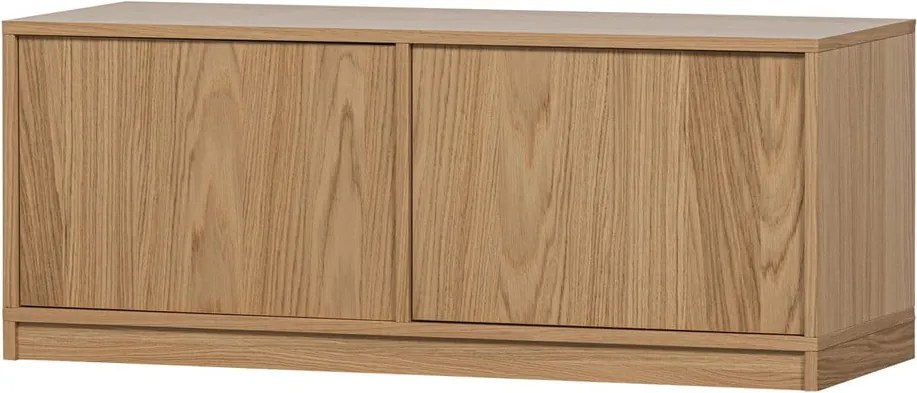 Parete attrezzata modulare in rovere naturale 264x243 cm Modulair - vtwonen
