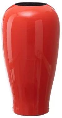 Vaso 21,5 x 21,5 x 41 cm Ceramica Arancio