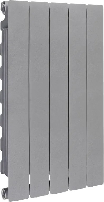 Termosifone in alluminio 5 elementi interasse 700 mm PRODIGE MODERN graphite