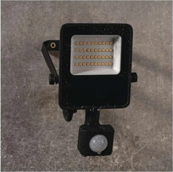 Faretto LED VISIO 20W 230V 4000K IP65 con sensore