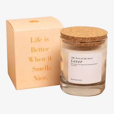 Candela Aromatica (200 gr) Words Collection Lover - Sklum