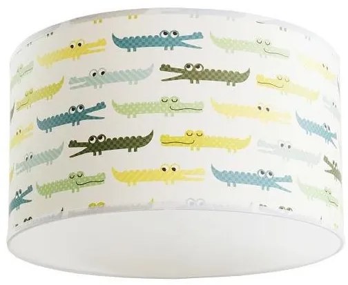 Lampada da soffitto per bambini CROCODILES 1xE27/60W/230V