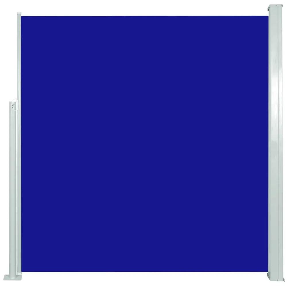 Tenda da Sole Laterale Retrattile 140 x 300 cm Blu