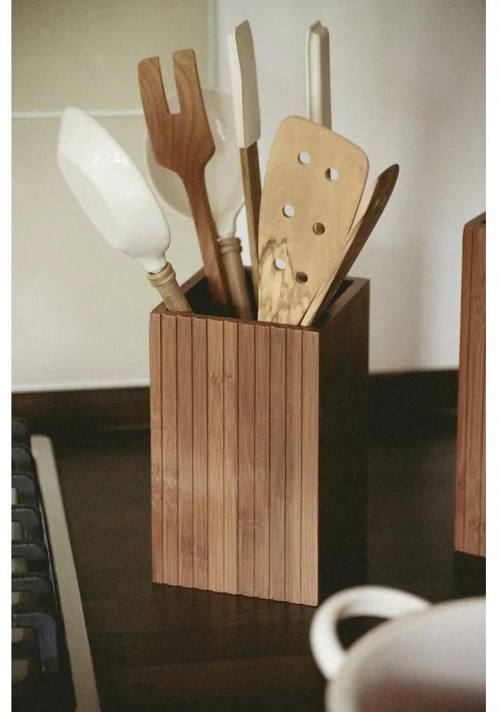 Supporto in bambù per utensili da cucina Mera - Wenko