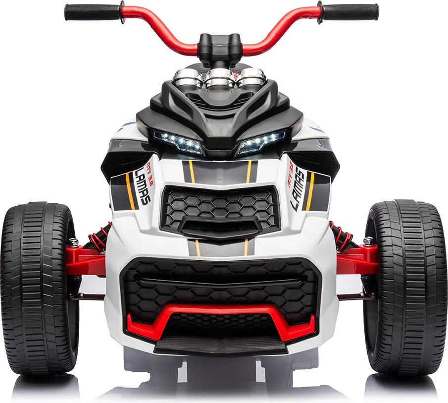 Mini Quad Elettrico per Bambini 3 Ruote 12V ATV 3.0 Bianco...