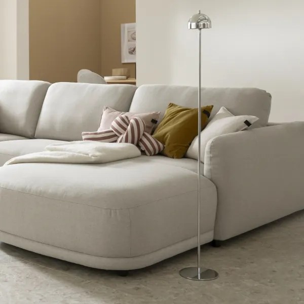 Schöner Wohnen 19245-17 - Lampada da terra LED dimmerabile BELLIS LED/2,5W/5V IP54 cromata