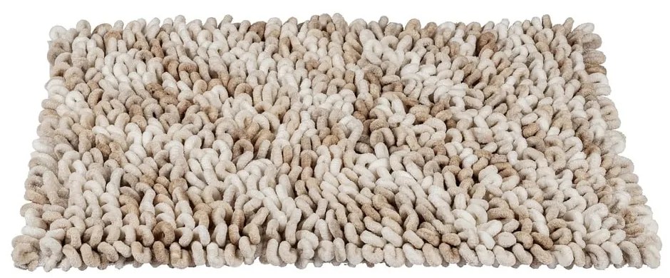 Tappetino per il bagno beige in tessuto 60x90 cm Lerici – Wenko