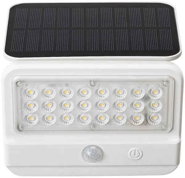 Rabalux 77090 - Lampada solare da parete FLAXTON LED/7W/3,7V IP54 bianco