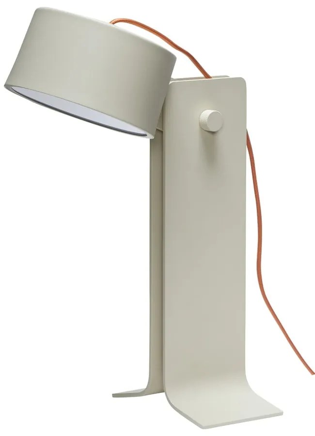 Lampada da tavolo beige (altezza 32 cm) Crea - Hübsch