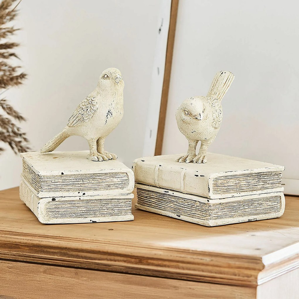 LOBERON Coppia di figure decorative Moonlet