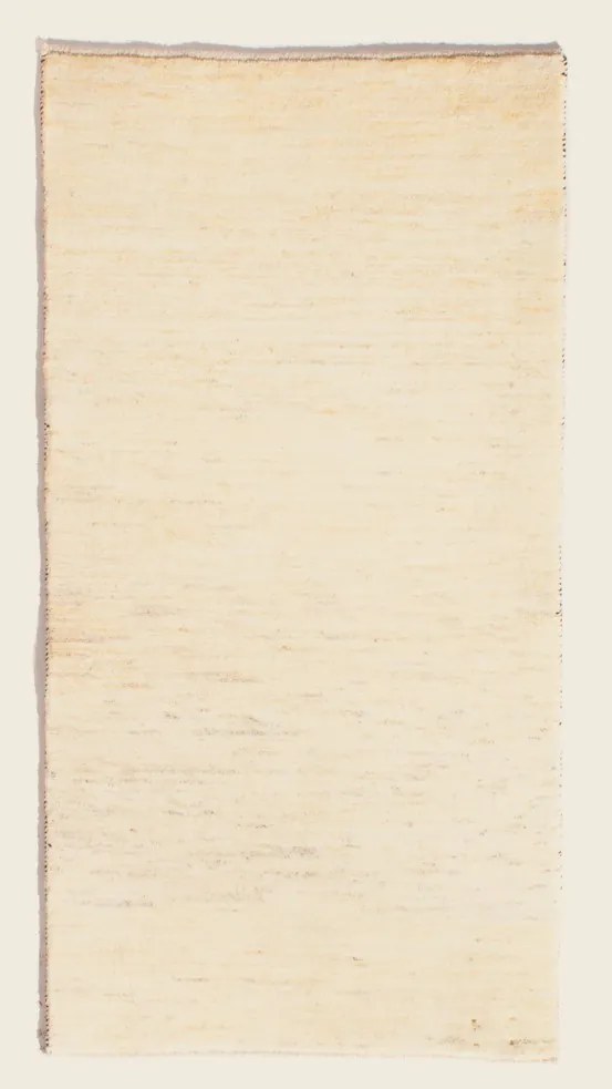 Gabbeh Tappeto 140x70 Beige (Iran) Annodato A Mano